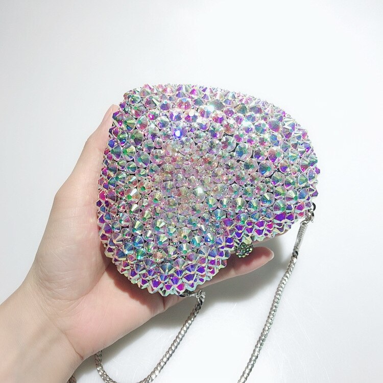 Minaudière Cœur de Cristal – Boudoir des Ombres