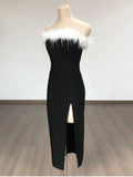 Une silhouette noire, théâtrale et irrésistiblement glamour…