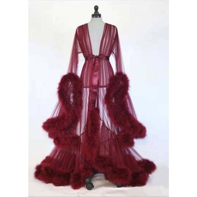 "Midnight Embrace" Long Gothic Negligee
