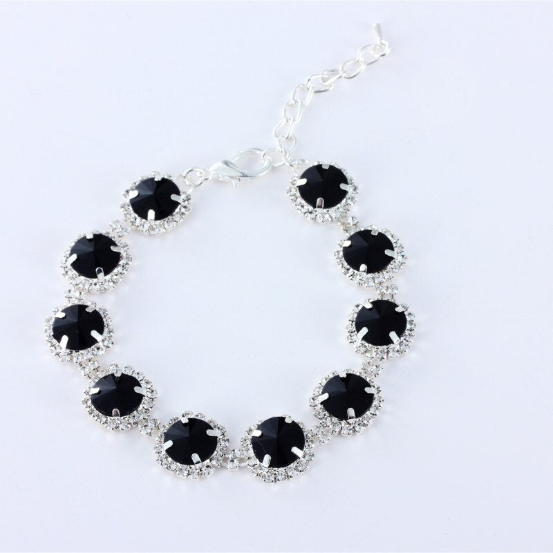 Éclat Nocturne — Collier Bijou en Strass pour Chien & Chat