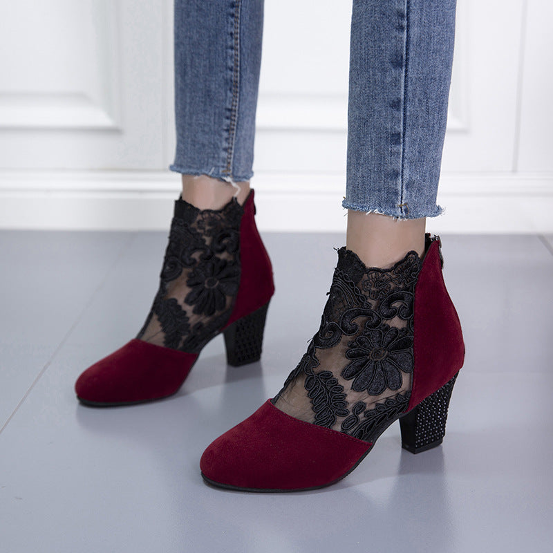 Bottines Dentelle de Salem – Esprit Bohème & Victorien