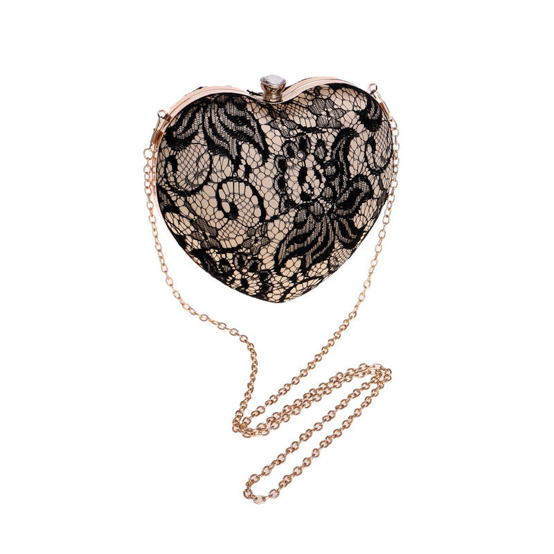 Minaudière Cœur de Dentelle – Boudoir des Ombres