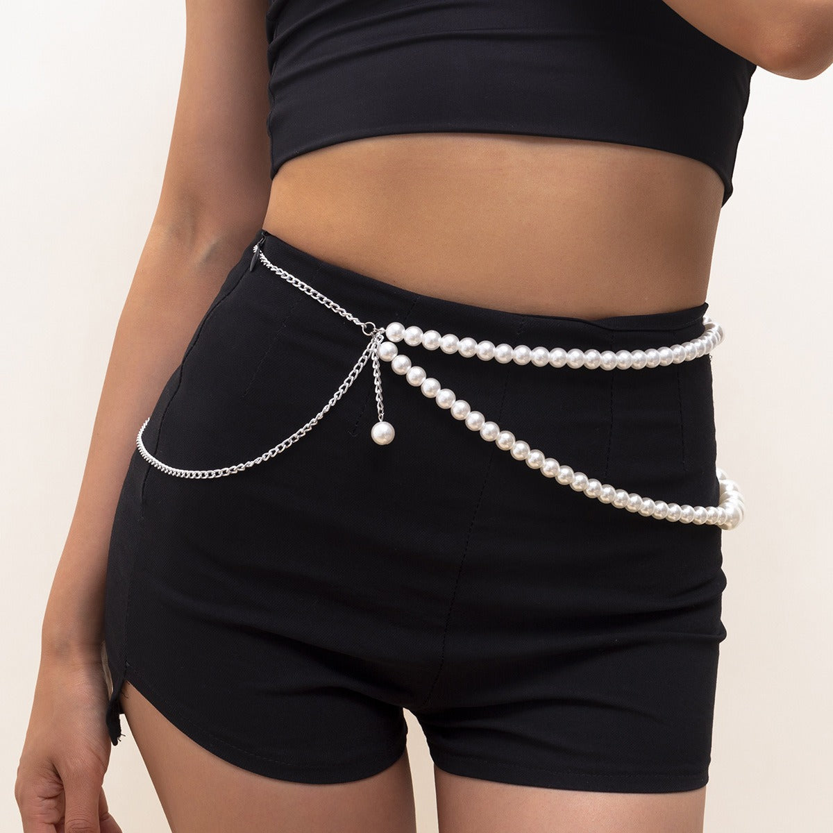 Parure de Corps Perles de Minuit – Boudoir des Ombres