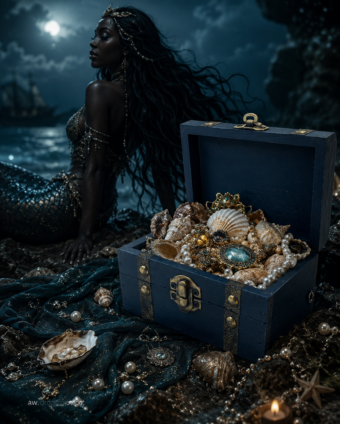 Trésor des Marées – Coffret Bleu des Sirènes