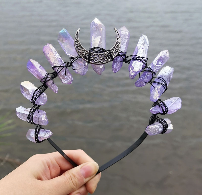 🌙 Diadème de la Lune Noire