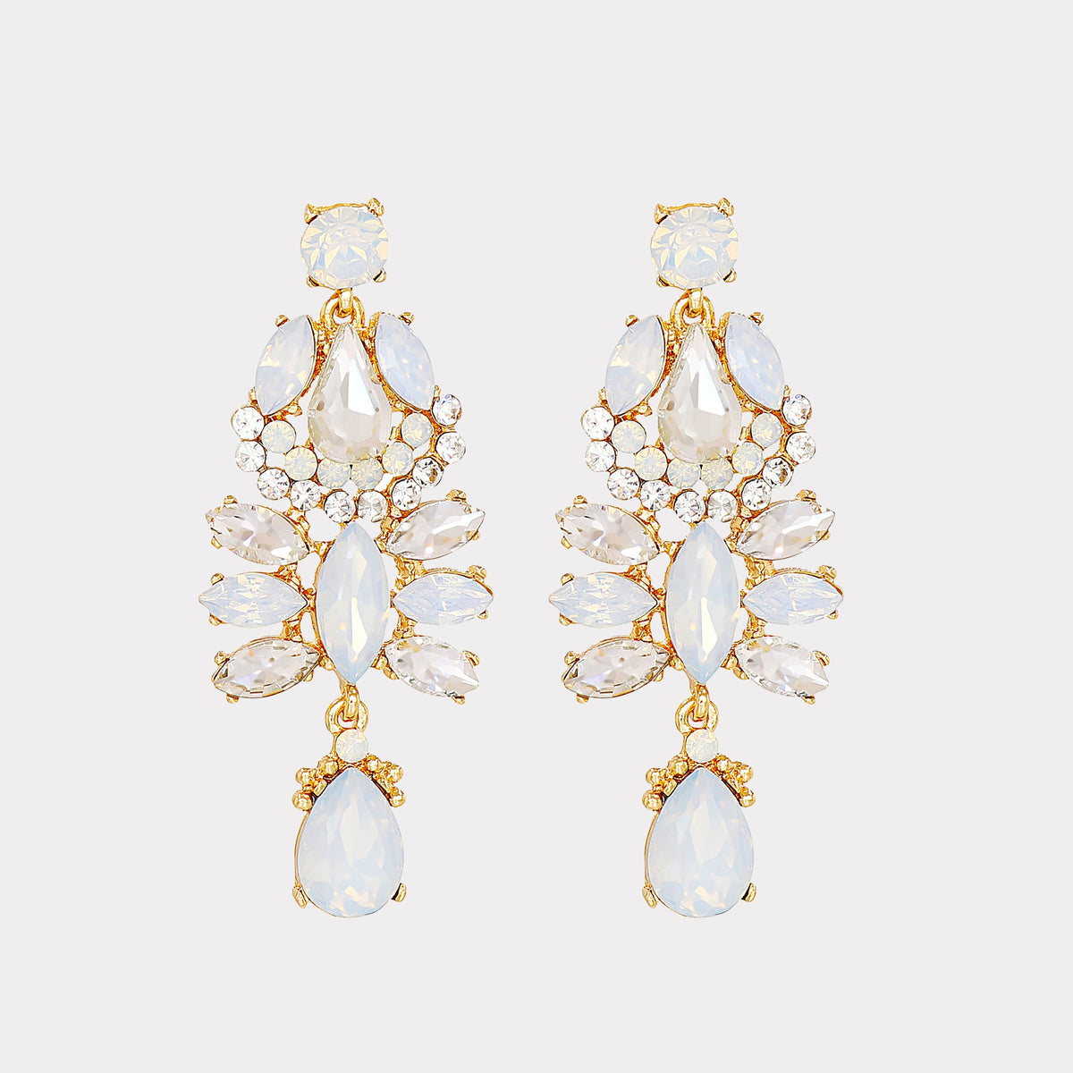 Éclats de Givre – Boucles d’Oreilles de la Reine