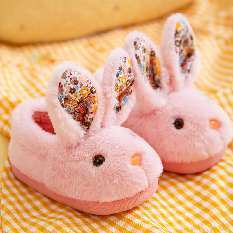 Chaussons Lapin Douillets Enfant – Douceur d’Hiver 🐰❄️