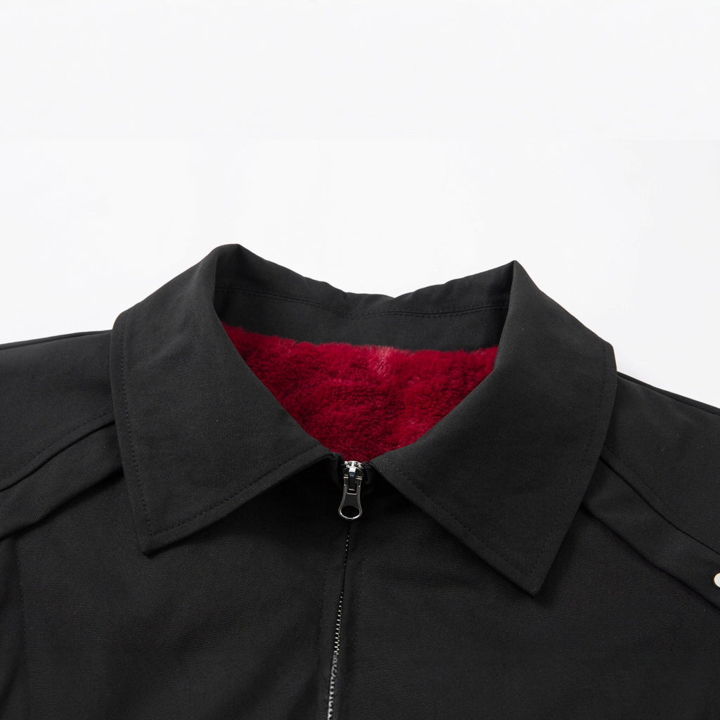 Veste Homme Sang Noir – Noir & Rouge