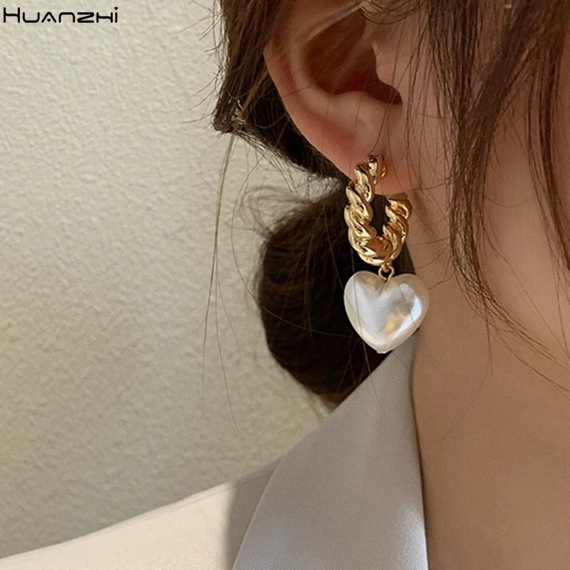 Le Cœur de la Marquise – Boucles d’Oreilles Baroques