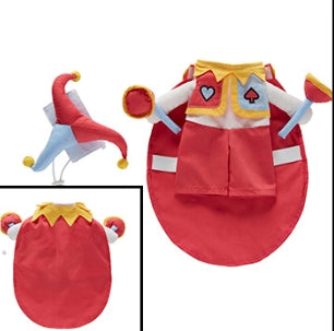 Costume de Bouffon du Cirque des Ombres pour Chien