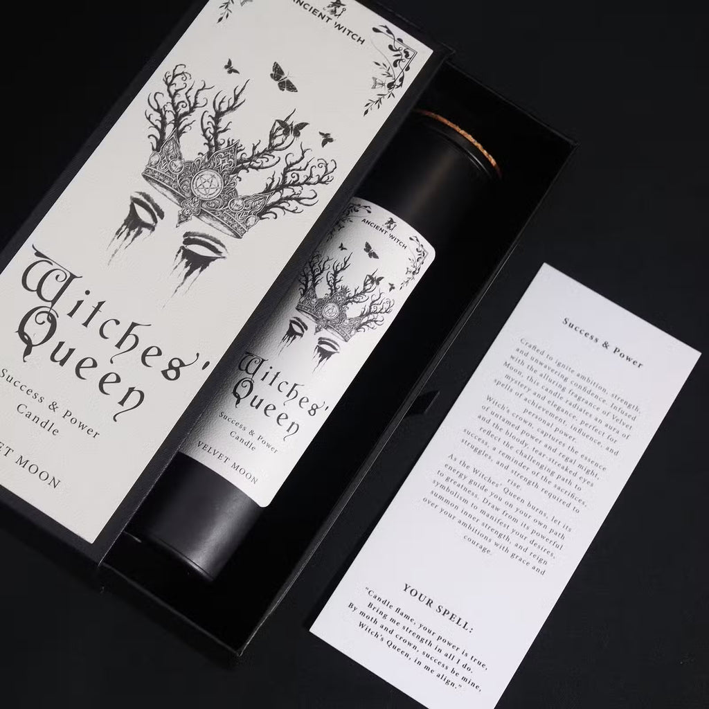 Witches’ Queen – Bougie de Pouvoir & Réussite