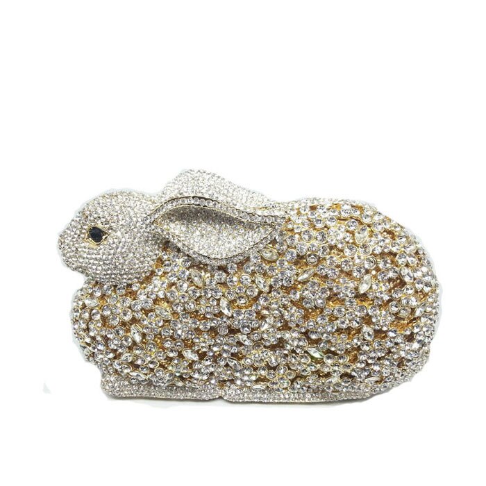 Minaudière Lapin Cristal – Éclat du Royaume