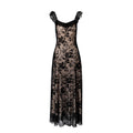 The Black Veil — Long lace dress