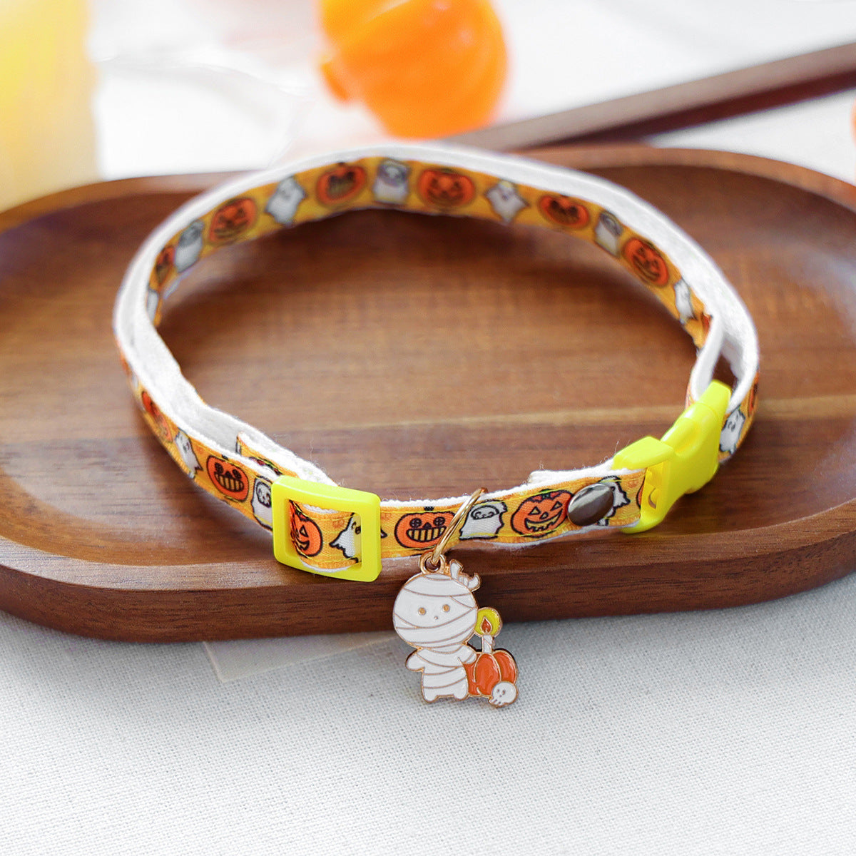 🎃 Le Petit Familier de Salem — Collier Halloween pour Chat & Chien
