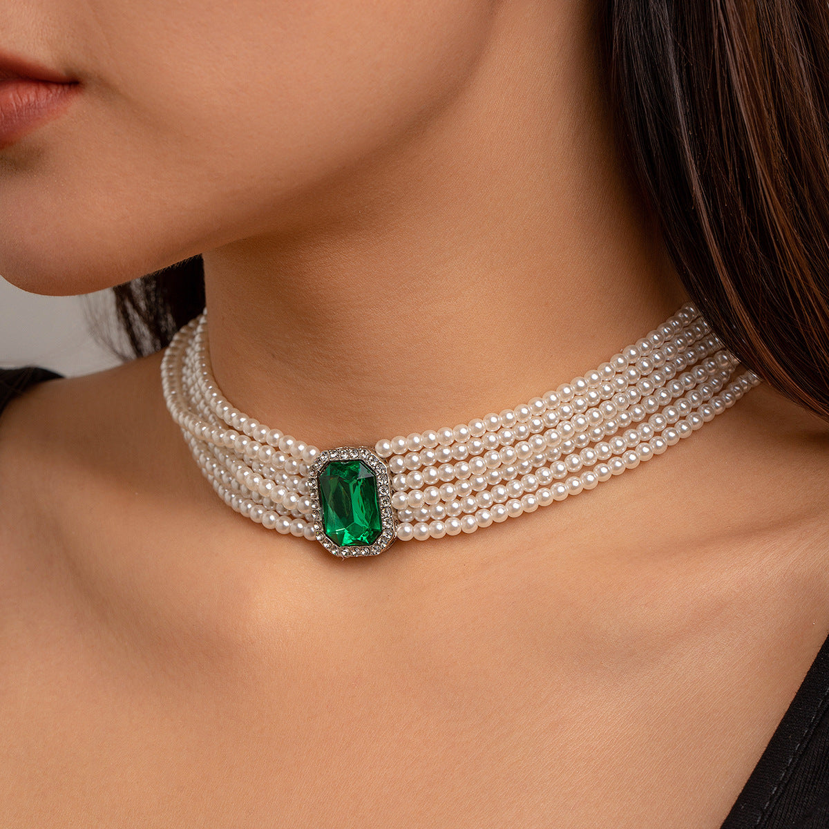 The Widow's Necklace — Baroque Pearly Choker