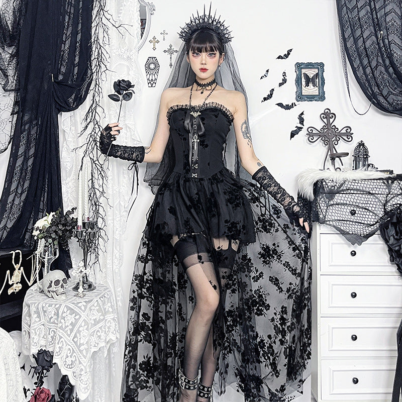 Eternal Widow Black Wedding Dress – Dark Bride