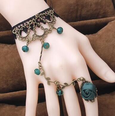 Bracelet-Bague Bohème « Fleur de Bohème »
