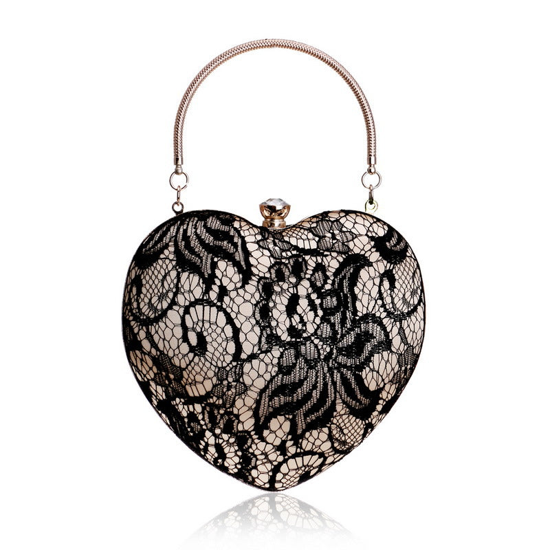 Minaudière Cœur de Dentelle – Boudoir des Ombres