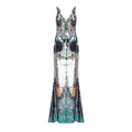 🦋 Robe Papillon des Abysses – Sequins irisés