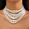 Collier de la Souveraine des Glaces – Perles Baroques