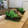 Sneakers Venom – Plateforme Urbaine Noire & Verte