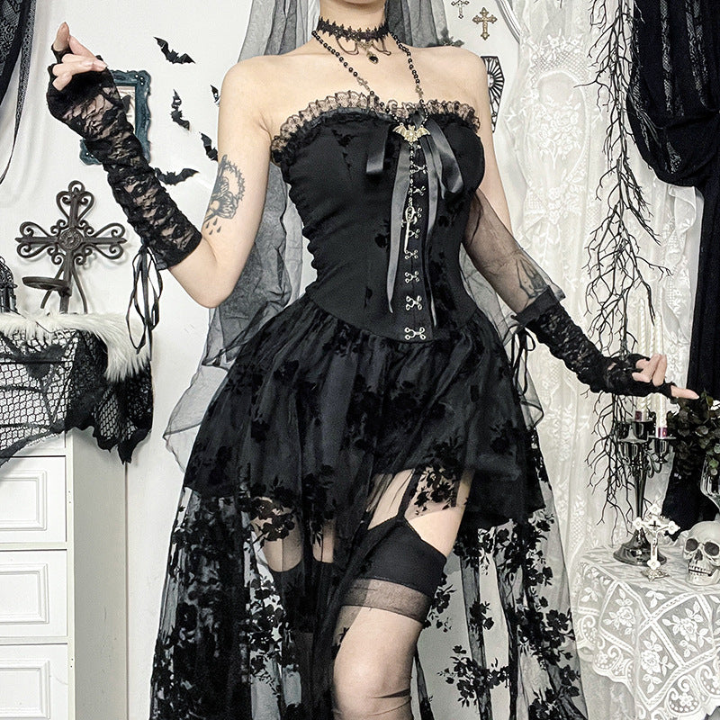Eternal Widow Black Wedding Dress – Dark Bride