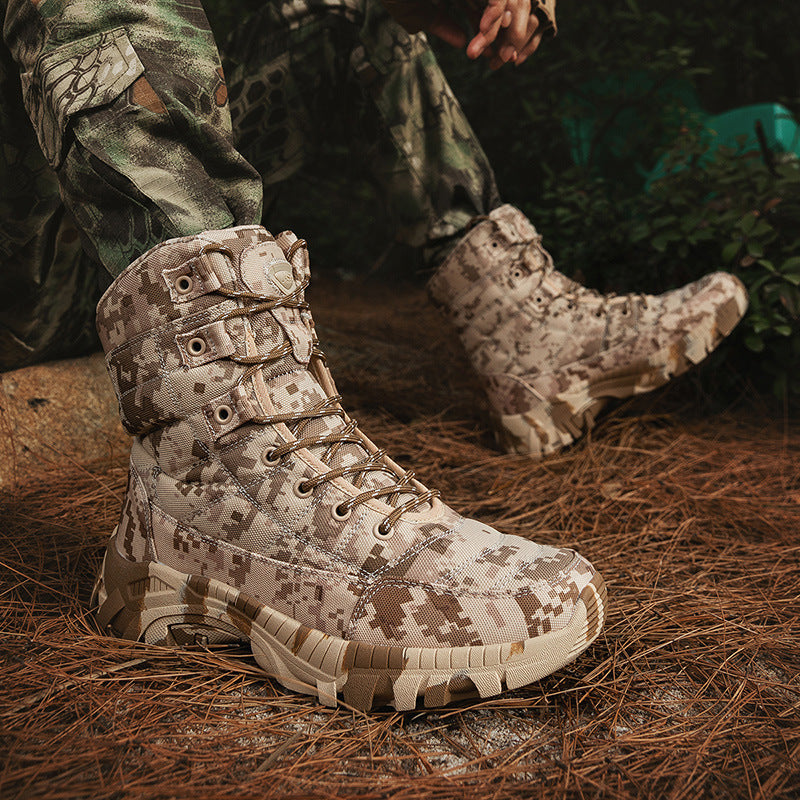 Bottines Tactiques Camouflage Homme – Shadow Patrol