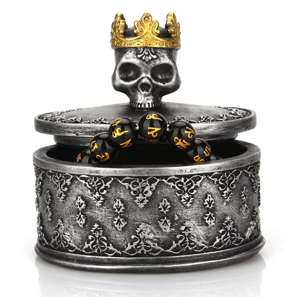 The Frozen King's Reliquary — Crowned Skull Coffer