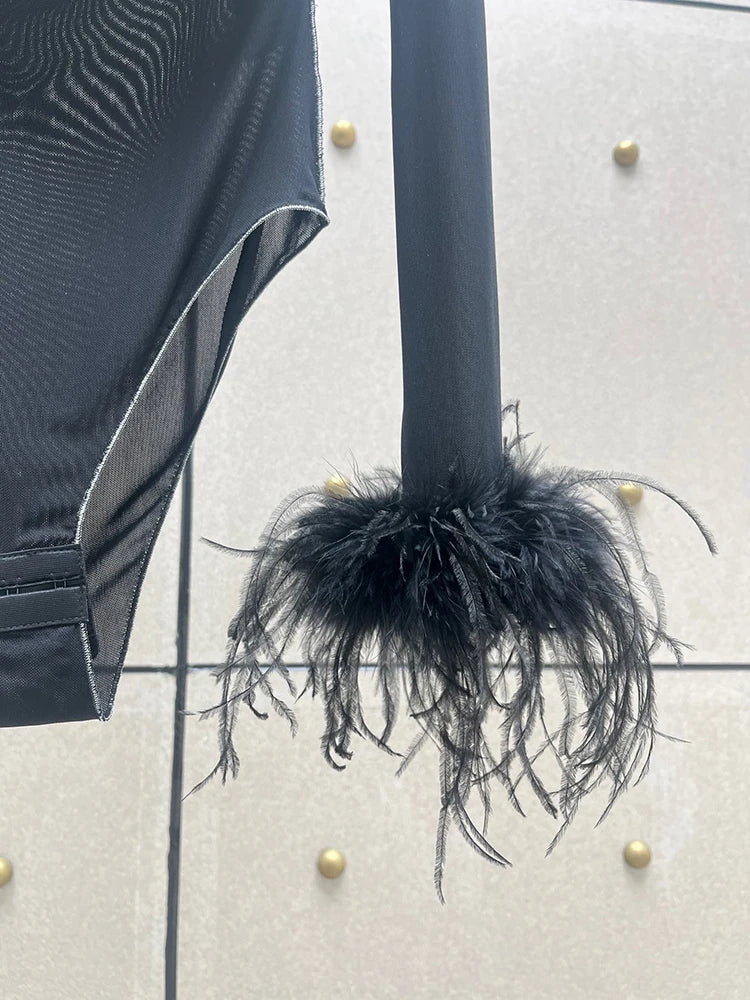 Body Plumes de Minuit – Boudoir des Ombre