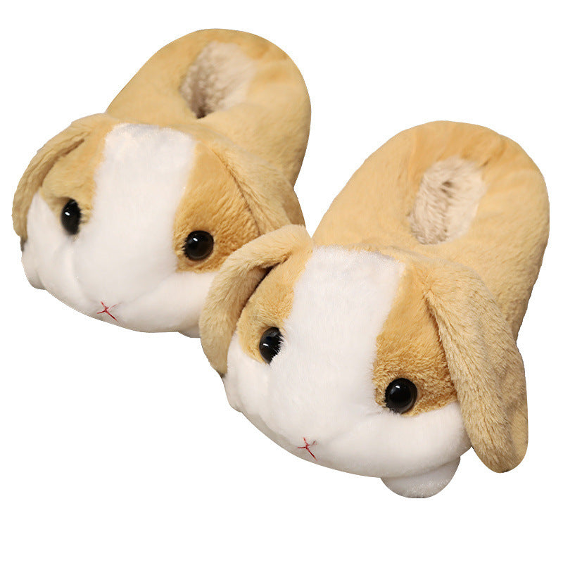 Chaussons Hamster en Peluche – Douceur Cocooning