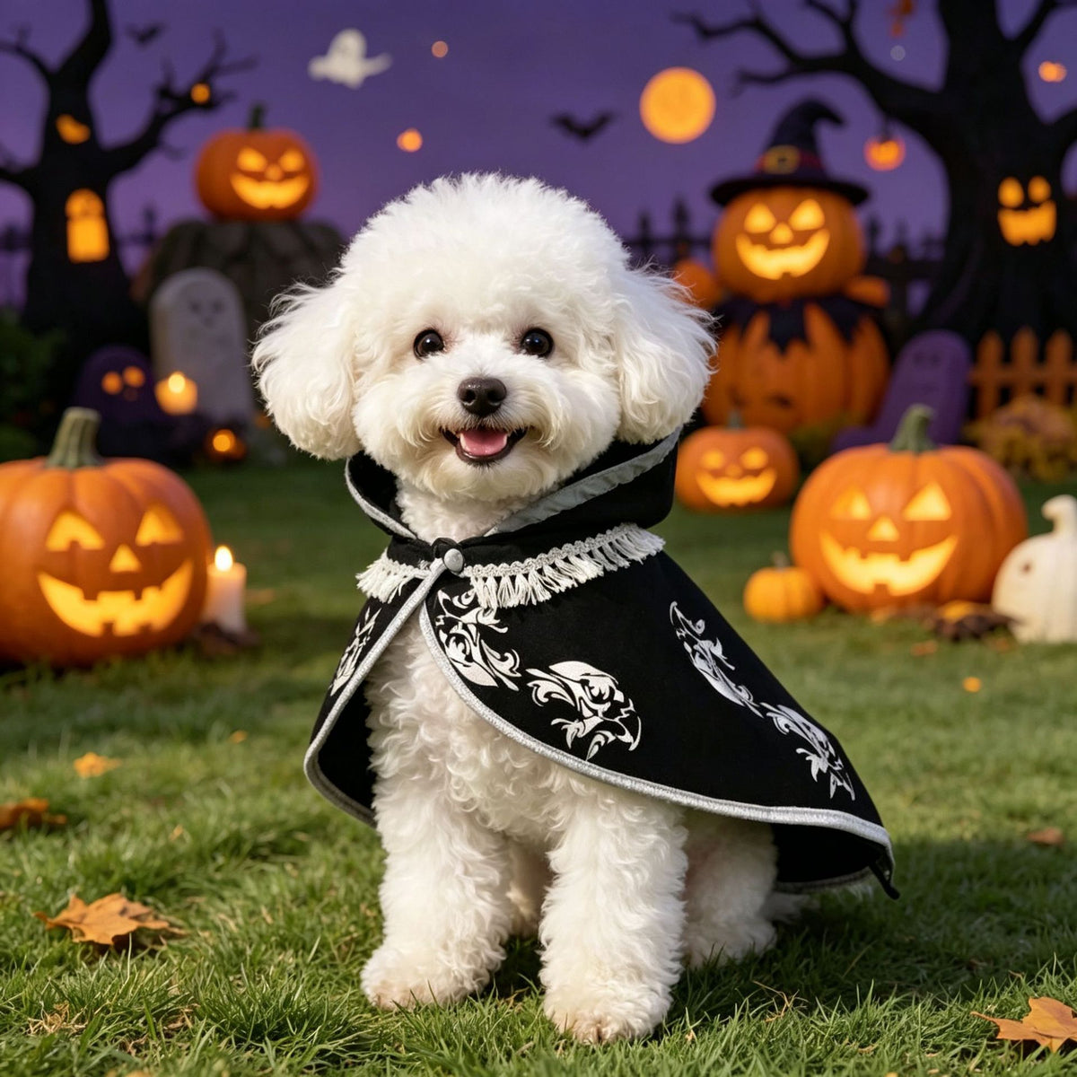 Cape Nocturne pour Chien – Familiers de l’Ombre