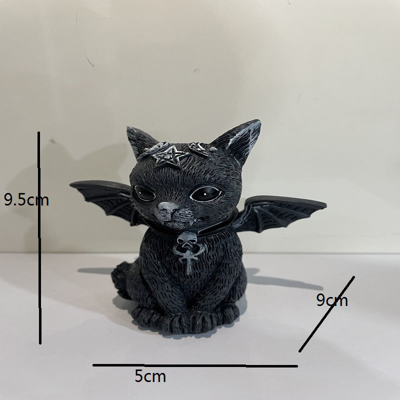 Les Familiers Enchantés — Figurines Chats Sorciers en Résine