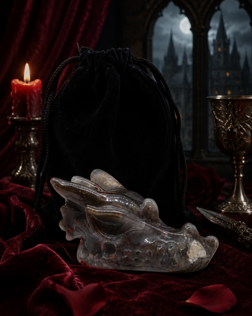 Der Hüter des Roten Mondes – Blutstein-Drache