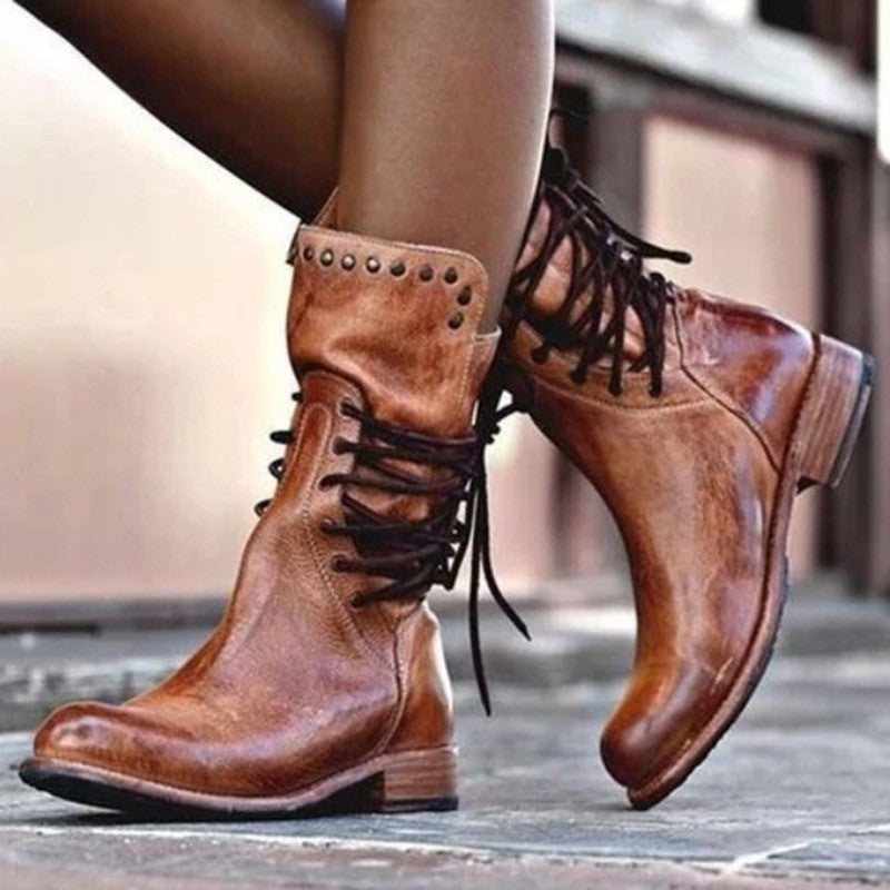 Bottines Lacées Esprit Bayou – Sorcière Vaudou