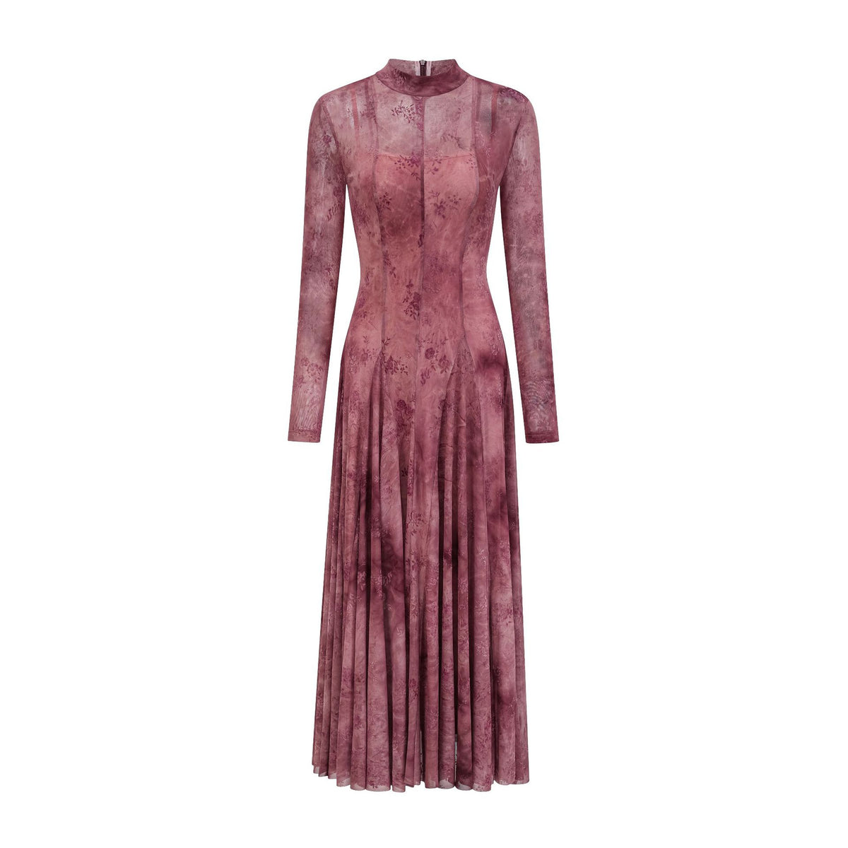 Robe Longue Florale — L’Herbière des Ombre