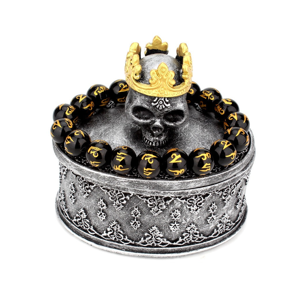 The Frozen King's Reliquary — Crowned Skull Coffer