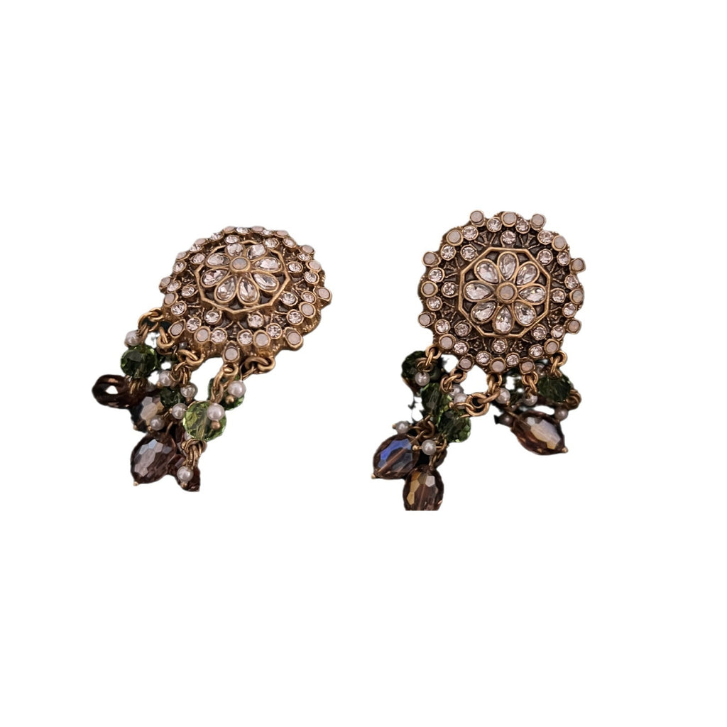 Parure des Oracles d’Abysses – Collier & Boucles Baroques