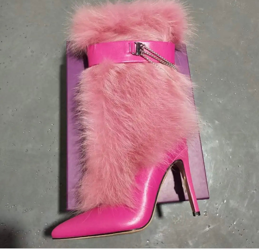 Les Bottes de la Panthère Fuchsia 🩷🐆🖤