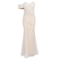 Robe Sirène Nacrée – Perles & Éclats de Givre