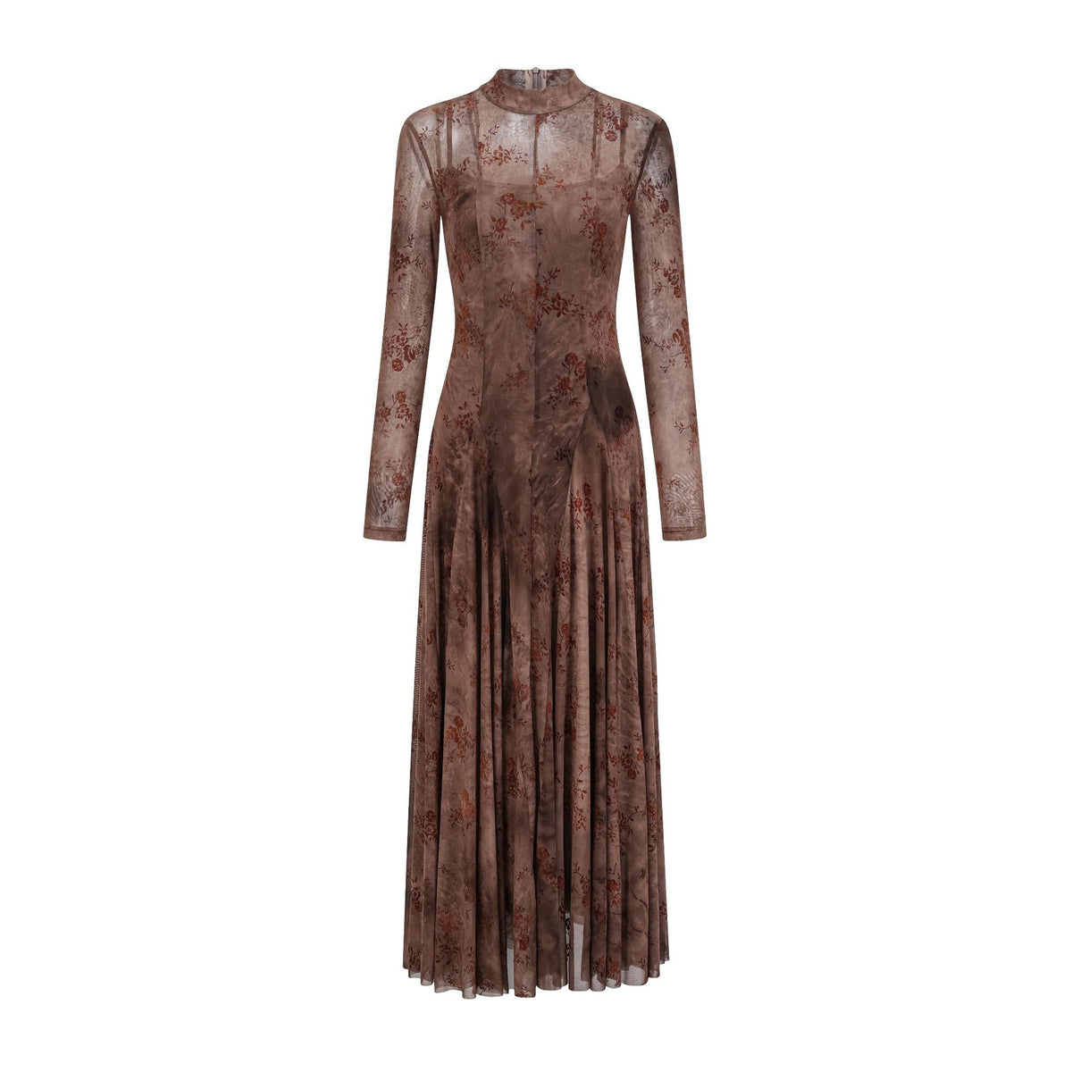 Robe Longue Florale — L’Herbière des Ombre