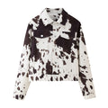 Veste imprimé animal noir & blanc – Ombre Sauvage