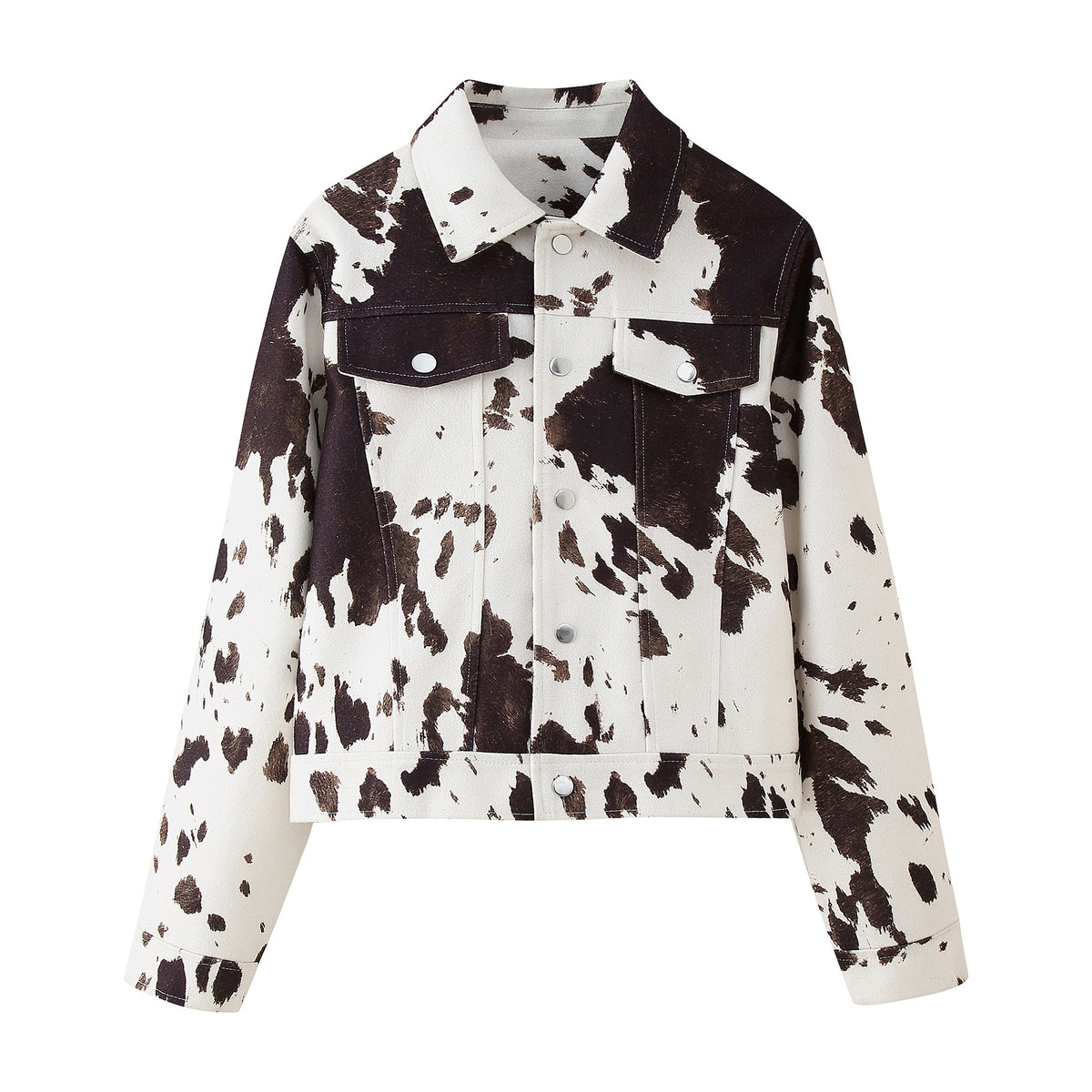 Veste imprimé animal noir & blanc – Ombre Sauvage