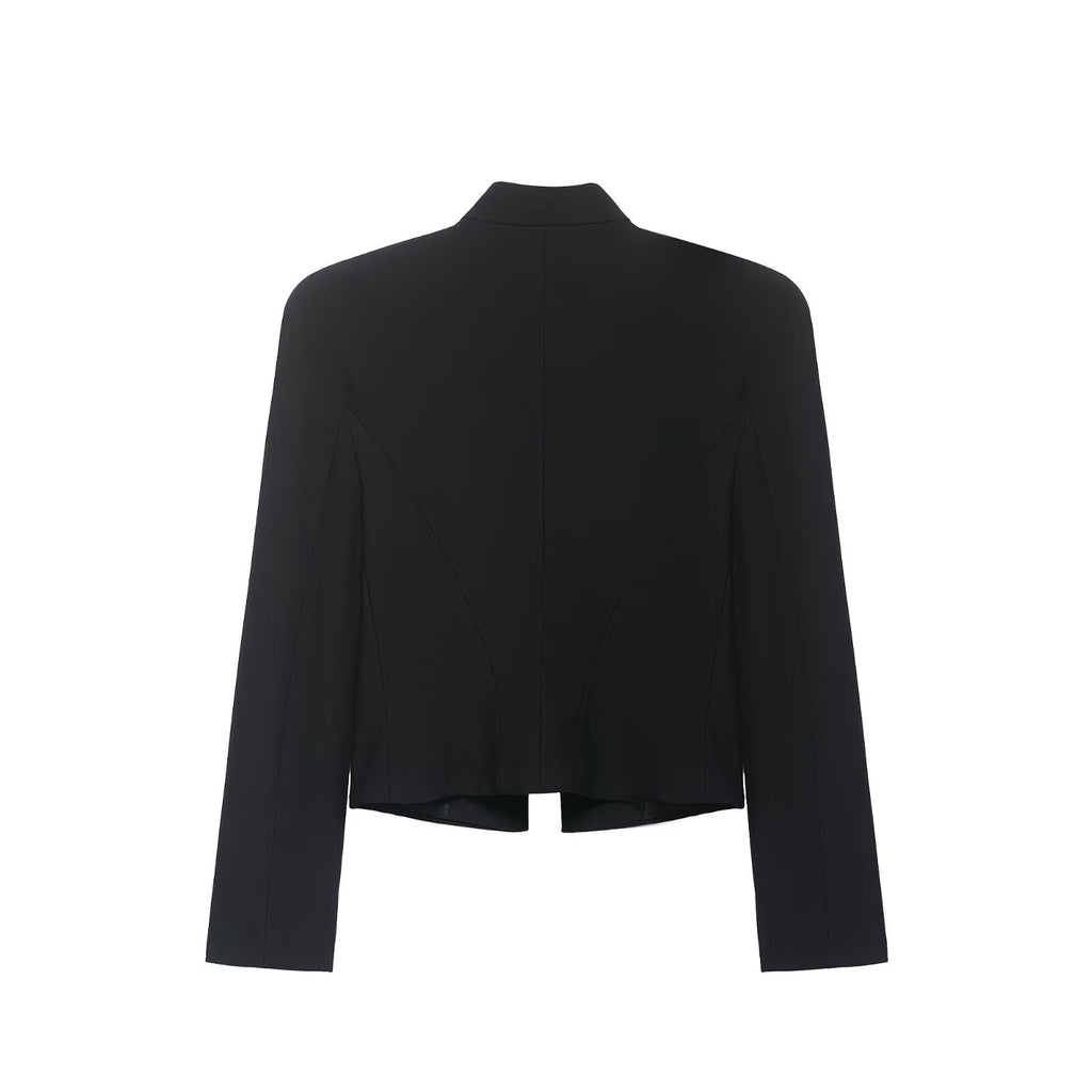 Veste Officier Noire – Éclat Déchu