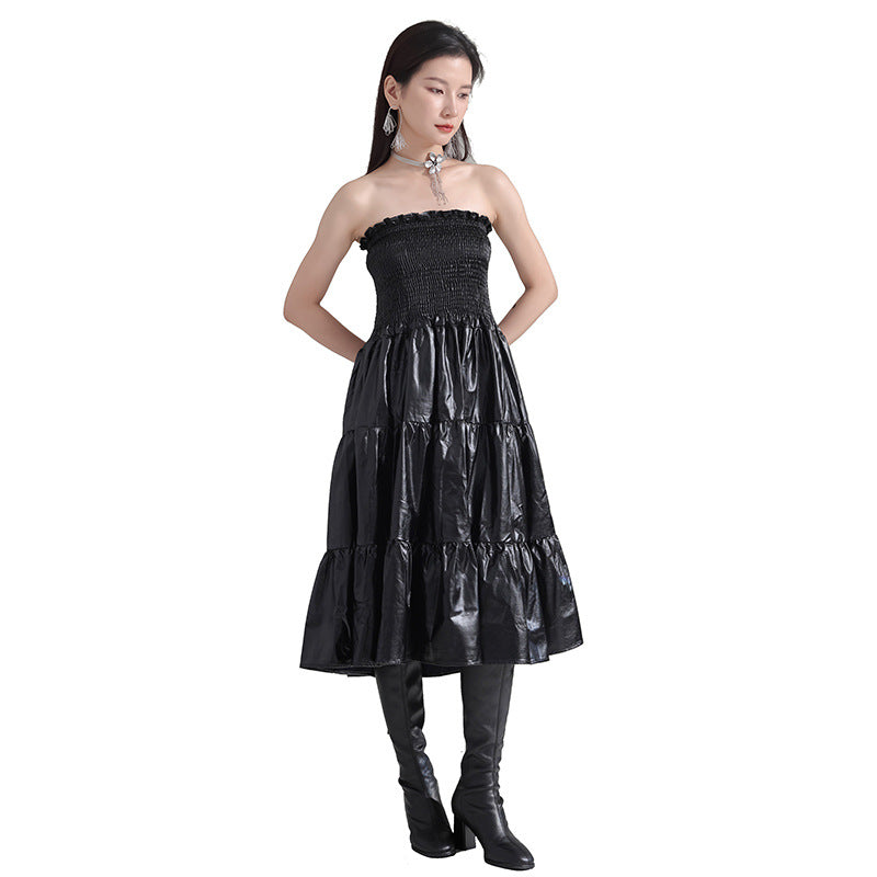 L’Exilée — Robe Noire des Anges Déchus