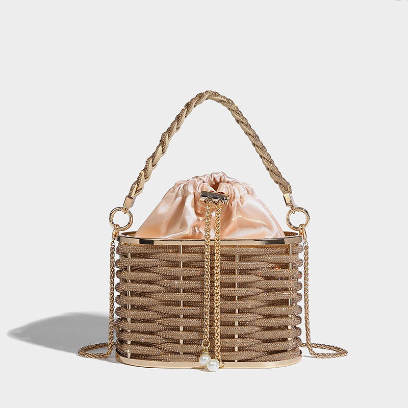 Minaudière Cage Enchantée – Sac Bijou Scintillant