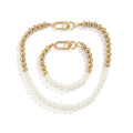 Parure Homme Perles & Métal — Dandy des Ombres