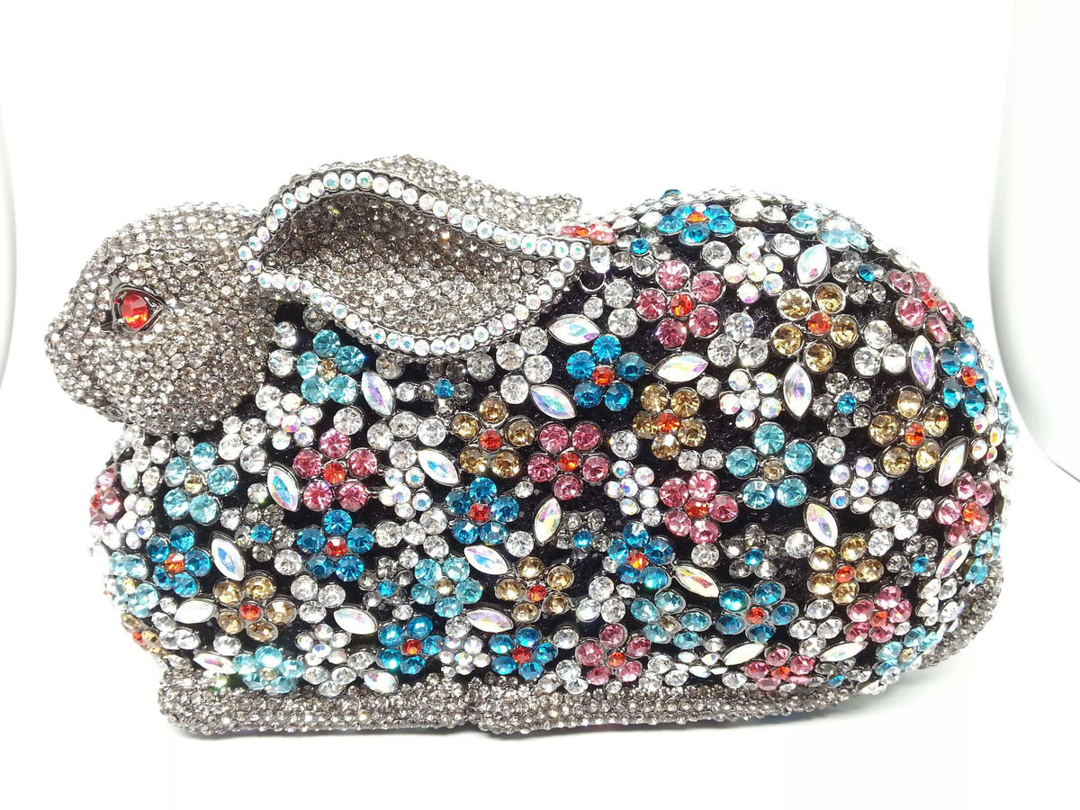 Minaudière Lapin Cristal – Éclat du Royaume