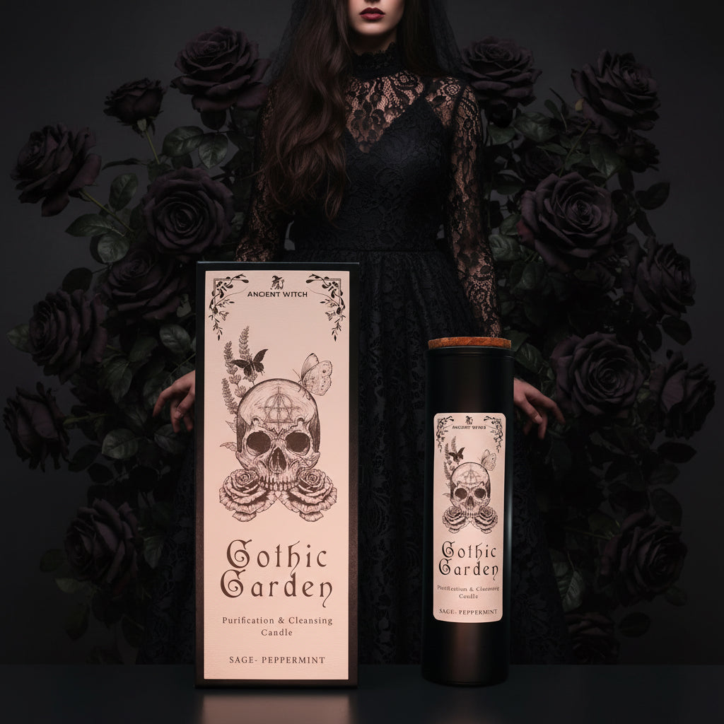 Gothic Garden – Bougie de Purification & Renouveau