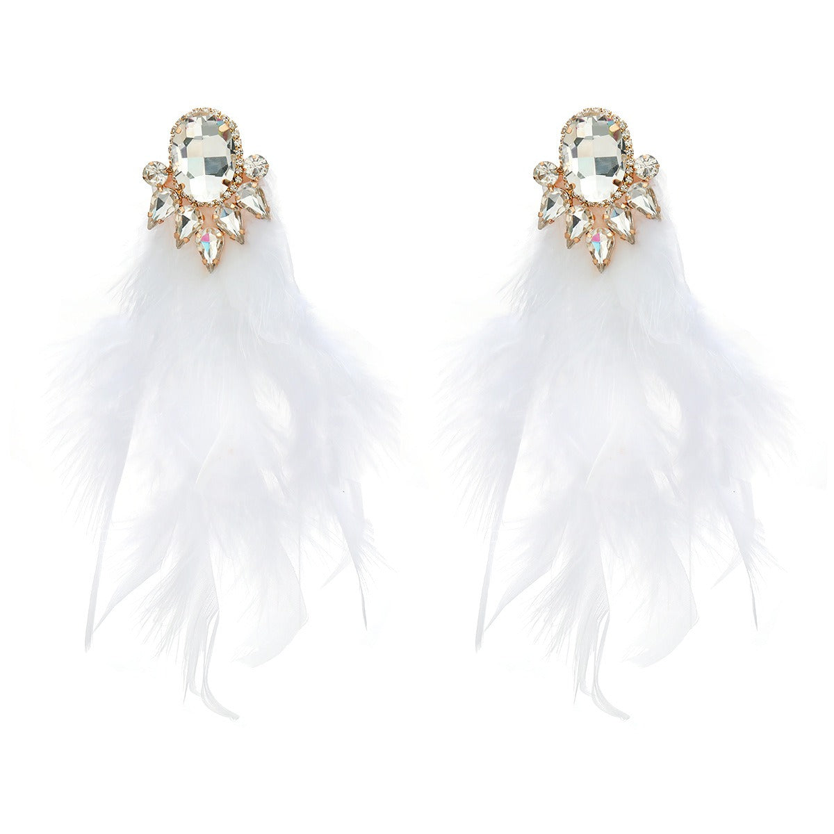 Boucles d’Oreilles Plumes Rituel de Bourbon Street