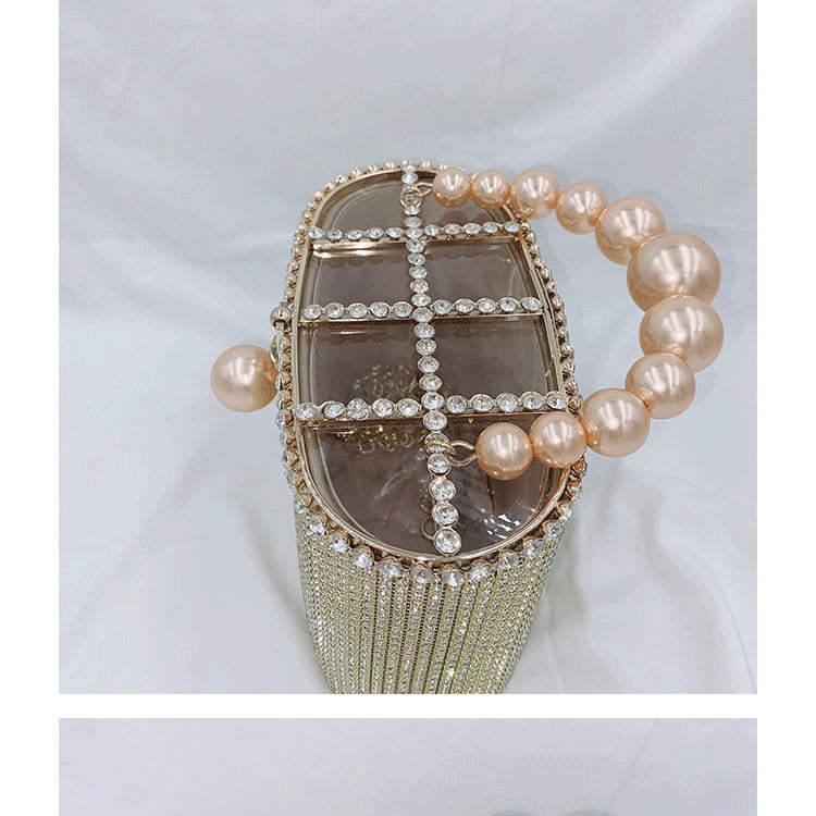 Minaudière Perles des Profondeurs – Sac Bijou Nacré